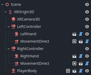 Direct Movement Setup