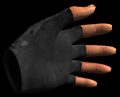 Glove Caucasian Dark Camo