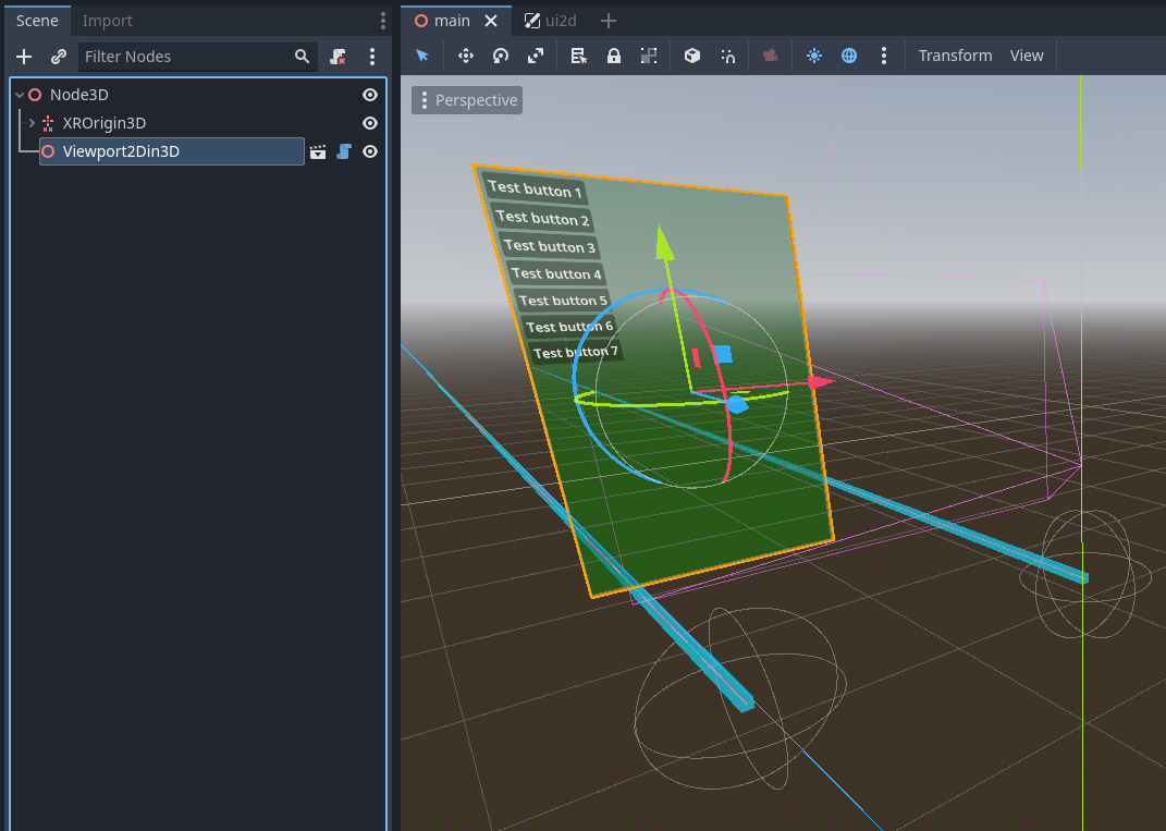 XR Viewport2Din3D