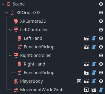 World-Grab Movement Setup